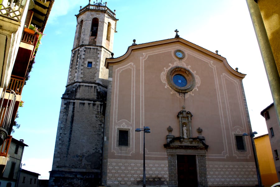 Iglesia en Centelles.